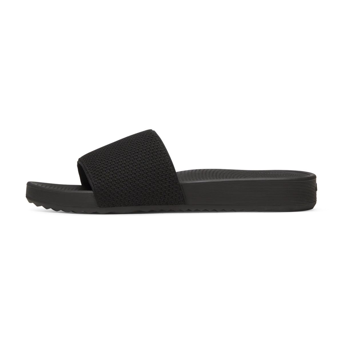 Black Slide Sandals