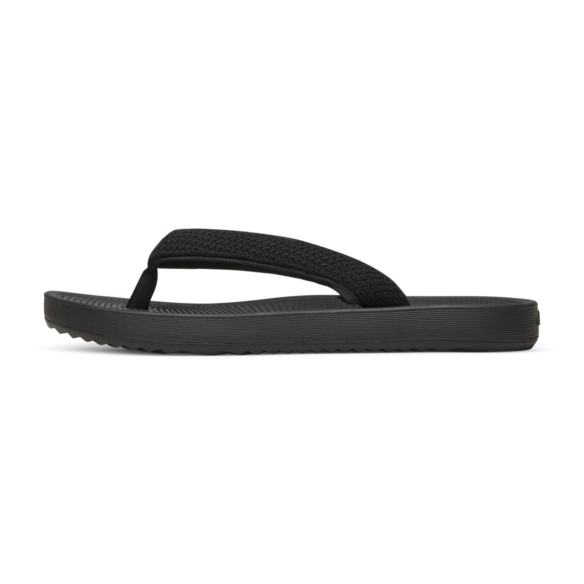Black Flip-Flop Sandals